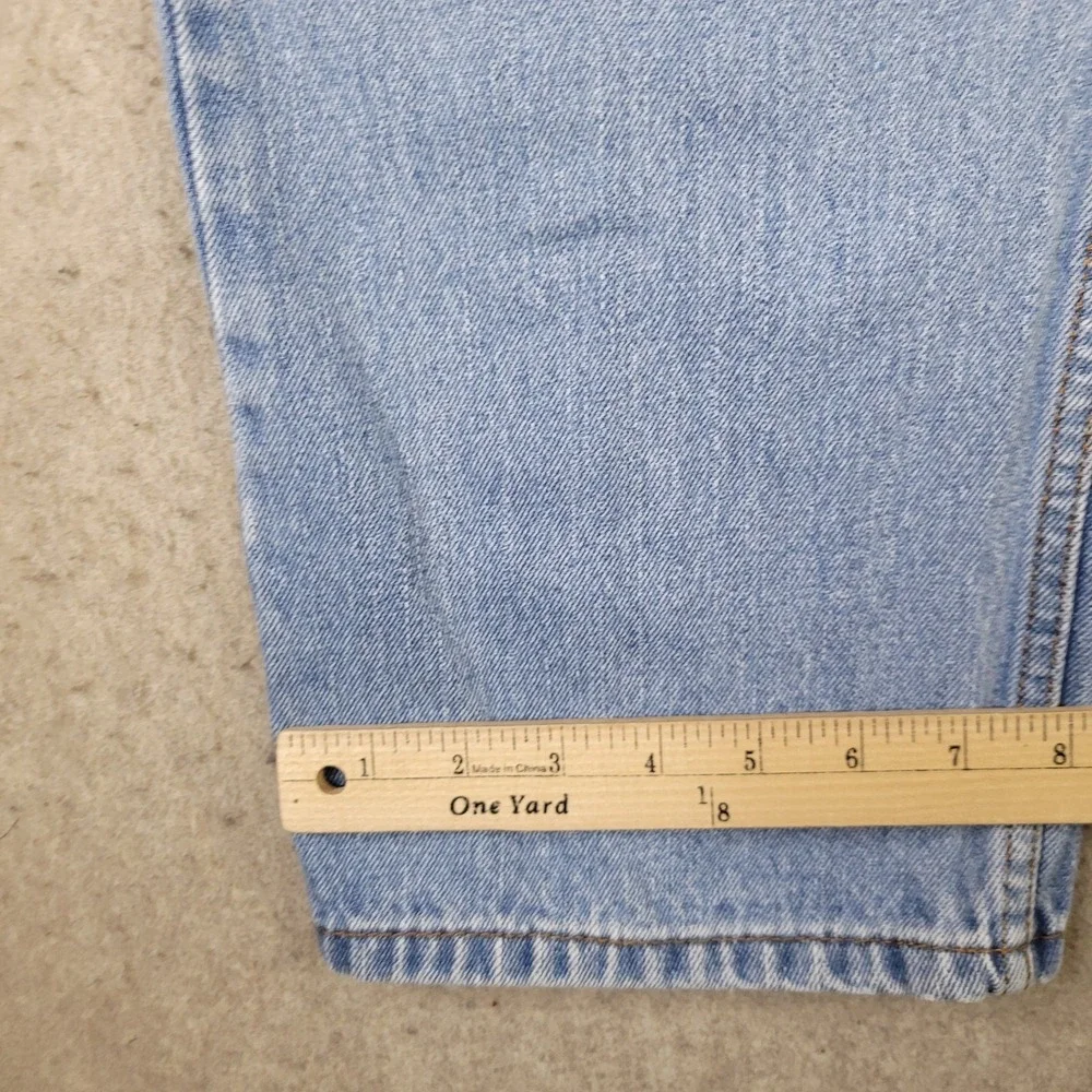 VTG Levis 505 Jeans Mens 36x30 Blue Denim Regular Straight Leg Y2k Distressed